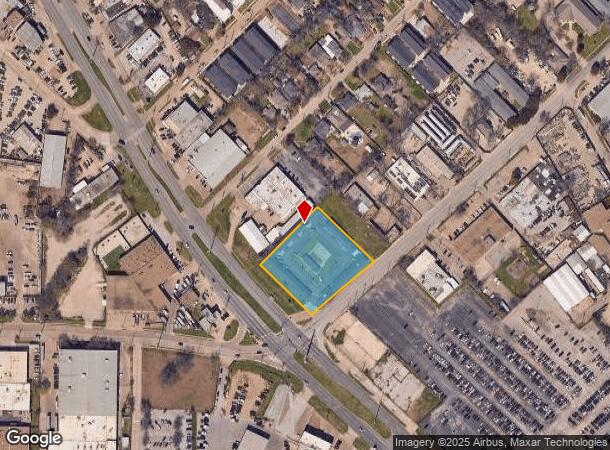 7002 Harry Hines Blvd, Dallas, TX Parcel Map