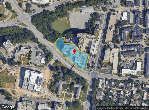 10 Burke Ave, Towson, MD Parcel Map