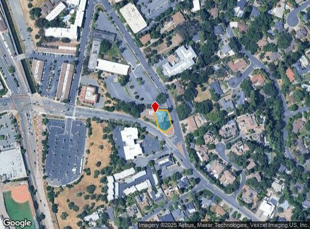 1911 San Miguel Dr, Walnut Creek, CA Parcel Map