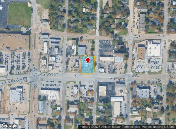 306 W University Dr, Denton, TX Parcel Map