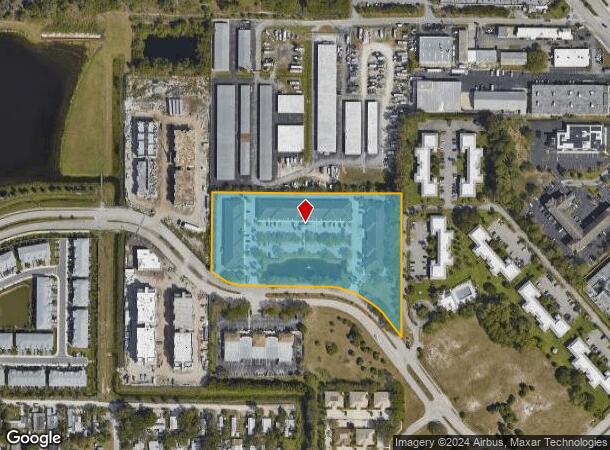  553 Se Central Pkwy, Stuart, FL Parcel Map