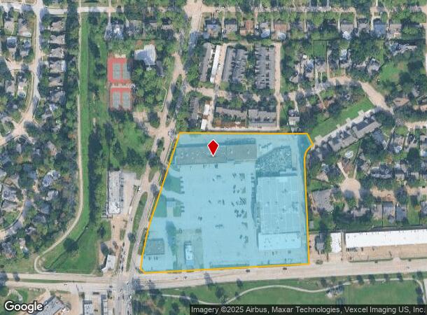 13390 Jones Rd, Houston, TX Parcel Map