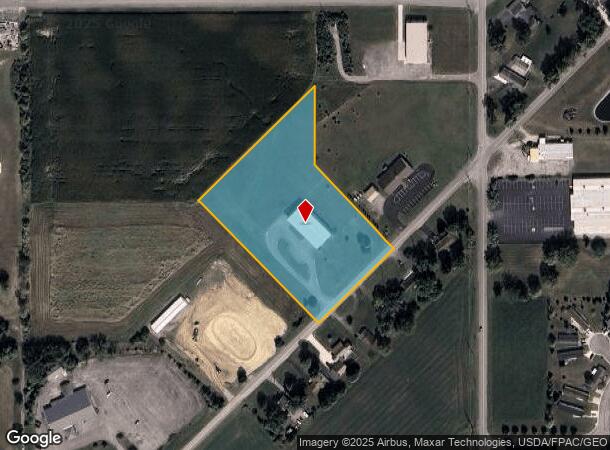  801 N Main St, Bluffton, OH Parcel Map