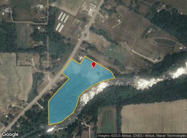  2487 S Michigan Rd, Eaton Rapids, MI Parcel Map