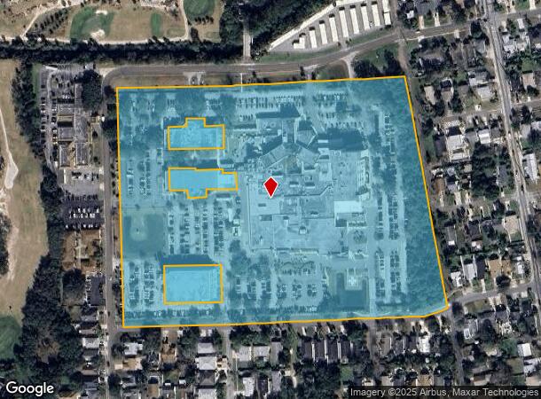  1350 13Th Ave S, Jacksonville Beach, FL Parcel Map