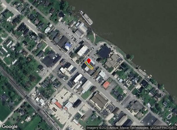  203 Harrison St, Greenup, KY Parcel Map