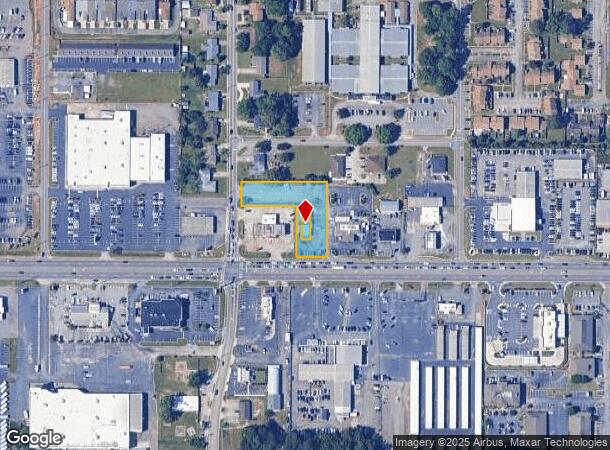  744 Russell Pkwy, Warner Robins, GA Parcel Map