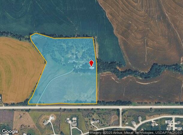 18808 Pawnee Rd, Bennington, NE Parcel Map