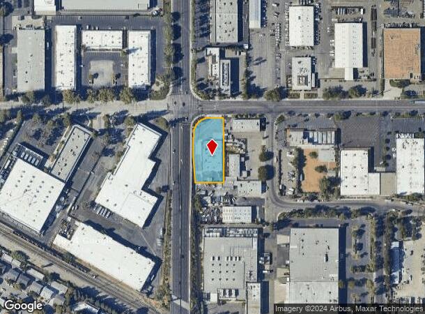  2425 Scott Blvd, Santa Clara, CA Parcel Map