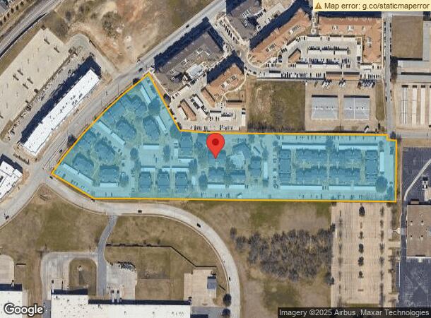  6424 Iron Horse Blvd, North Richland Hills, TX Parcel Map