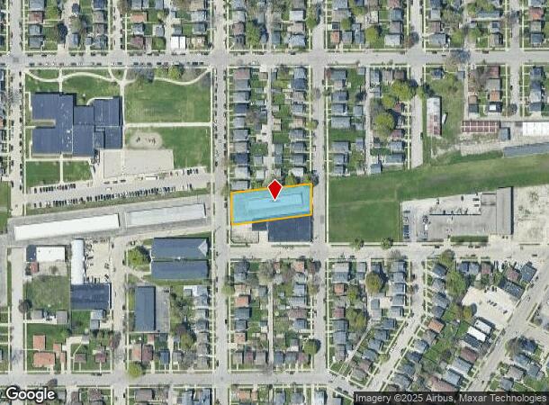  1740 Flett Ave, Racine, WI Parcel Map