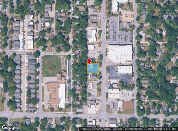  1807 Massachusetts St, Lawrence, KS Parcel Map