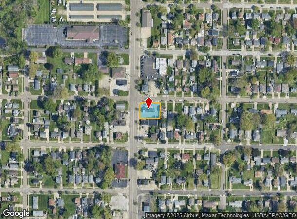  2027 S Main St, Akron, OH Parcel Map