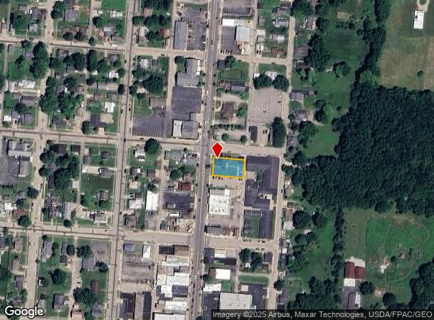128 N Main St, New Carlisle, OH Parcel Map