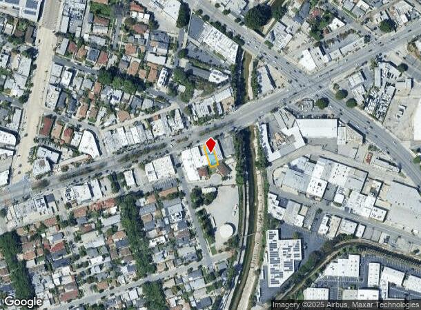 5972 Washington Blvd, Culver City, CA Parcel Map