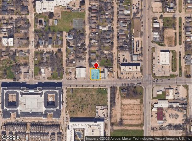  847 Singleton Blvd, Dallas, TX Parcel Map