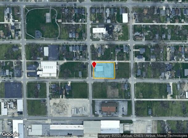  1317 Chute St, Fort Wayne, IN Parcel Map