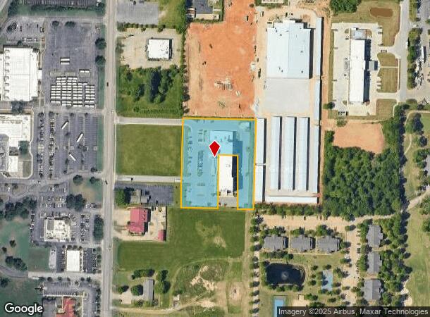 1519 S 48Th St, Springdale, AR Parcel Map