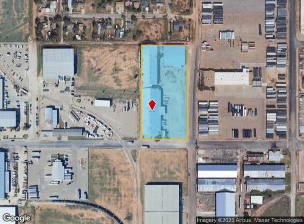 833 E 40Th St, Lubbock, TX Parcel Map