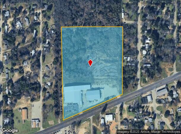  1010 W Corsicana St, Athens, TX Parcel Map