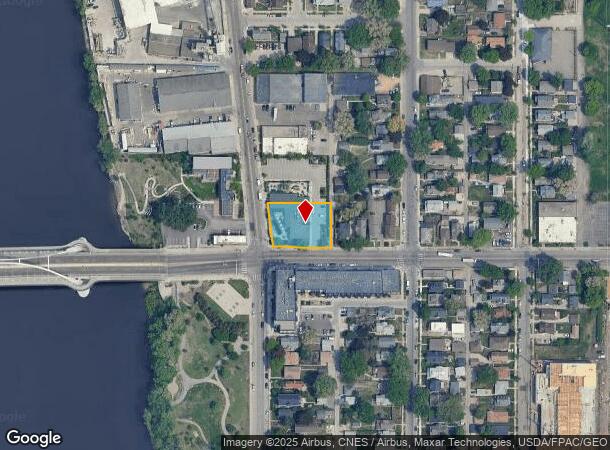 2501 Marshall St Ne, Minneapolis, MN Parcel Map