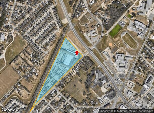  1155 Churchill Dr, New Braunfels, TX Parcel Map