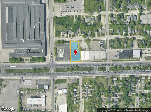 6737 E 8 Mile Rd, Warren, MI Parcel Map