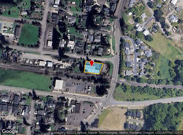  30750 Nw Hillcrest St, North Plains, OR Parcel Map