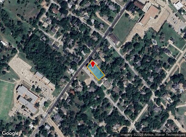  107 E Brooks St, Forney, TX Parcel Map