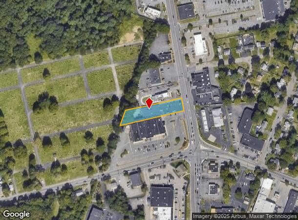  353 Washington St, Stoughton, MA Parcel Map