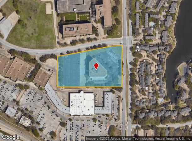 4200 S Hulen St, Fort Worth, TX Parcel Map