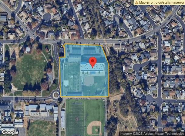  817 Marshall Rd, Vacaville, CA Parcel Map