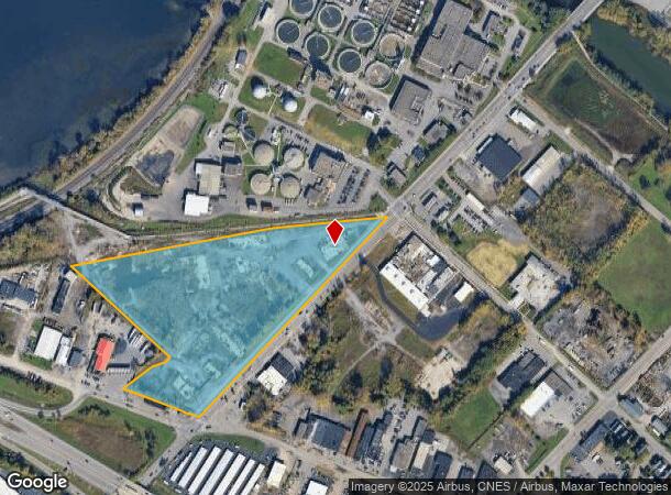 712 Hiawatha Blvd W, Syracuse, NY Parcel Map