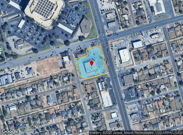  3201 N Big Spring St, Midland, TX Parcel Map