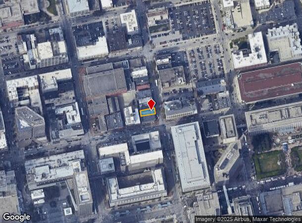  607 Main St, Cincinnati, OH Parcel Map