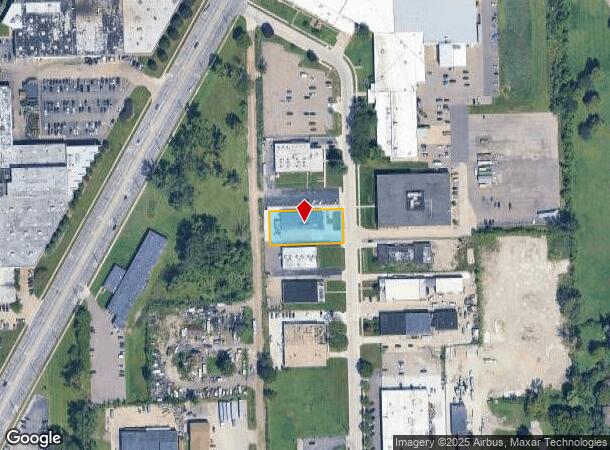 25185 Easy St, Warren, MI Parcel Map