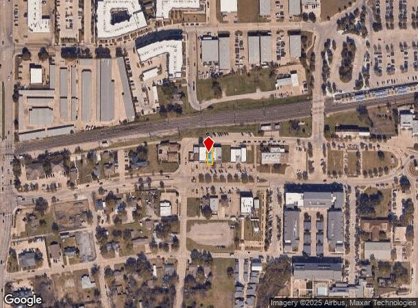  3811 Main St, Rowlett, TX Parcel Map