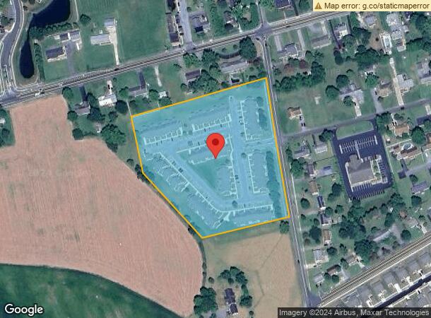  101 Moores Xing, Millsboro, DE Parcel Map