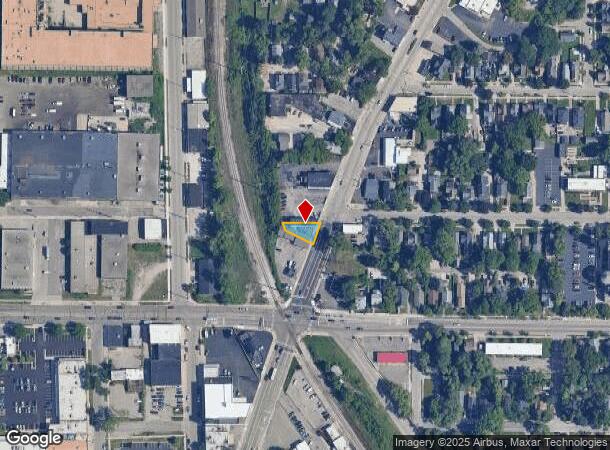  1223 Plainfield Ave Ne, Grand Rapids, MI Parcel Map