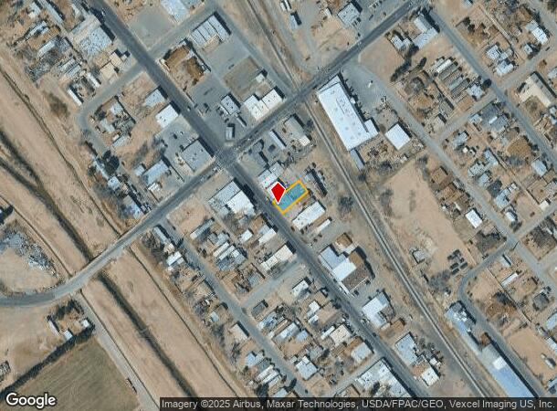 117 E Main St, Fabens, TX Parcel Map