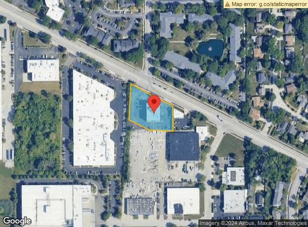  605 E Algonquin Rd, Arlington Heights, IL Parcel Map