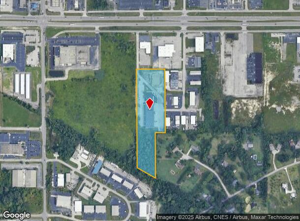  3803 E Lincoln Hwy, Hobart, IN Parcel Map