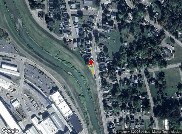  133 East Ave, Hornell, NY Parcel Map