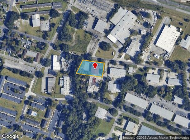  2605 Causton Bluff Rd, Savannah, GA Parcel Map