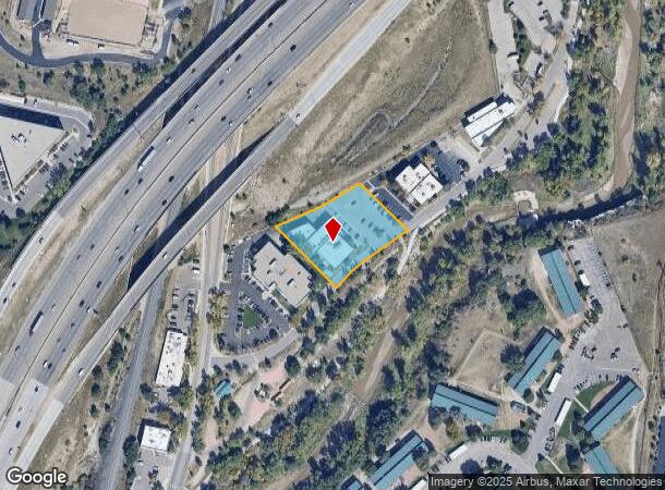  5415 Mark Dabling Blvd, Colorado Springs, CO Parcel Map