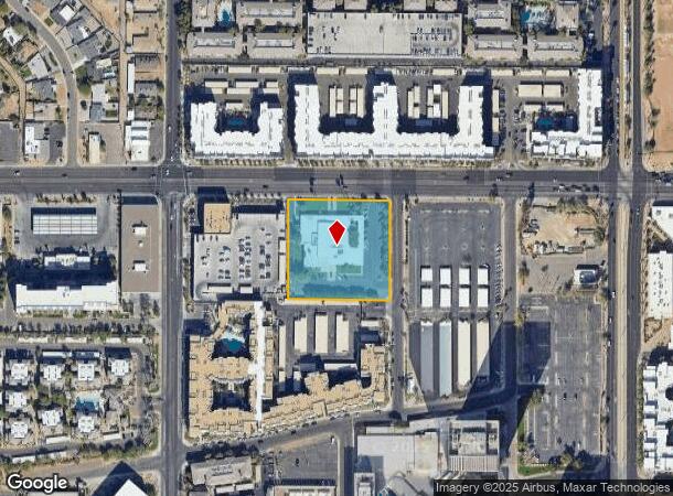 201 W Indian School Rd, Phoenix, AZ Parcel Map