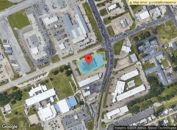  1435 W Tunnel Blvd, Houma, LA Parcel Map