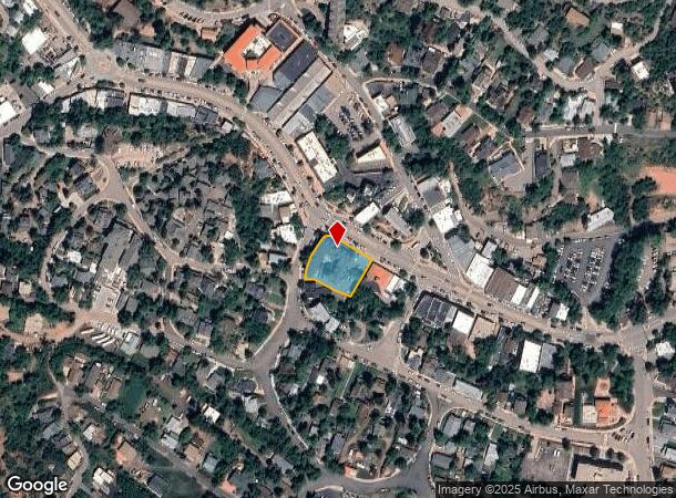 819 Manitou Ave, Manitou Springs, CO Parcel Map