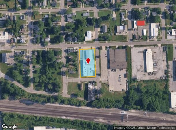 2101 Cypress St, Port Huron, MI Parcel Map