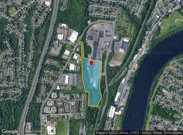  2291 Northampton St, Holyoke, MA Parcel Map
